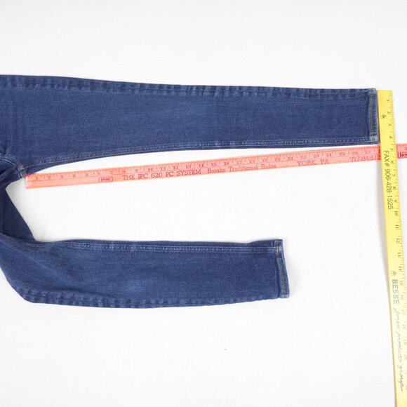 Acne Studios Peg Indigo Jeans Women's 26 (26x28) Skinny Stretch Made in Italy - Picture 13 of 13
